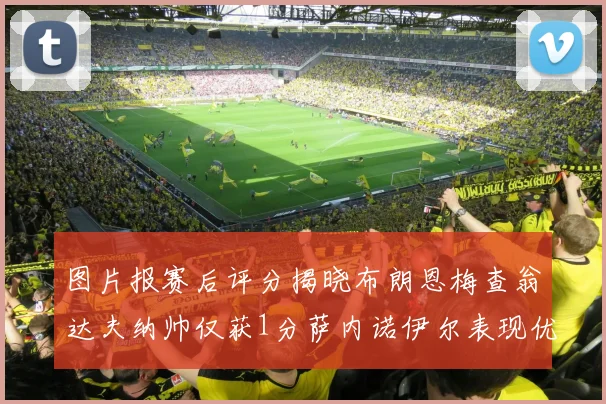 图片报赛后评分揭晓布朗恩梅查翁达夫纳帅仅获1分萨内诺伊尔表现优异获3分